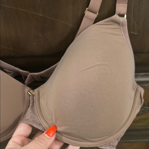 Elegant Tan Women's Bra - Picture 2 of 9